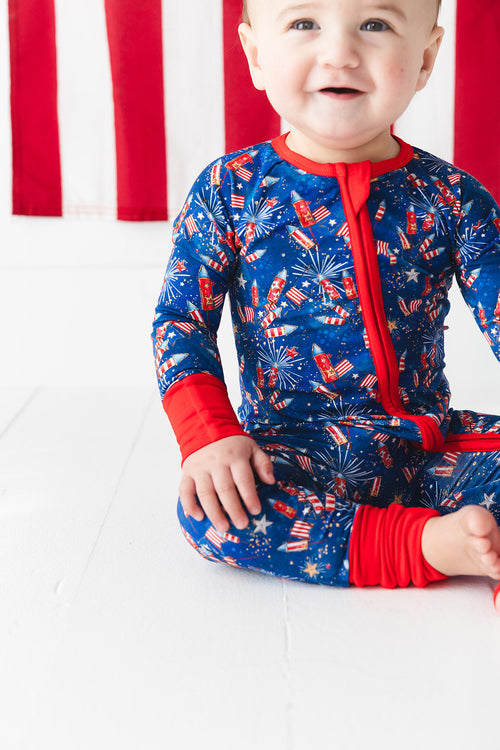 Little Firecracker Patriotic Firework Bamboo Zippy