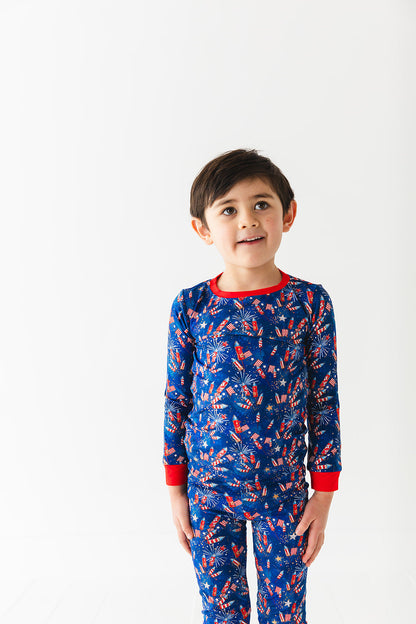 Little Firecracker Patriotic Firework Bamboo Set