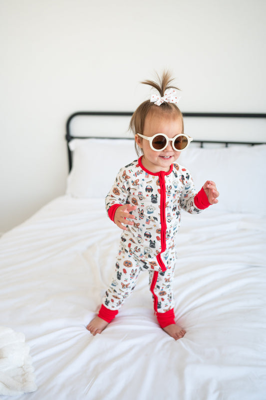 Freedom Dogs (Convertible Zip Footies)