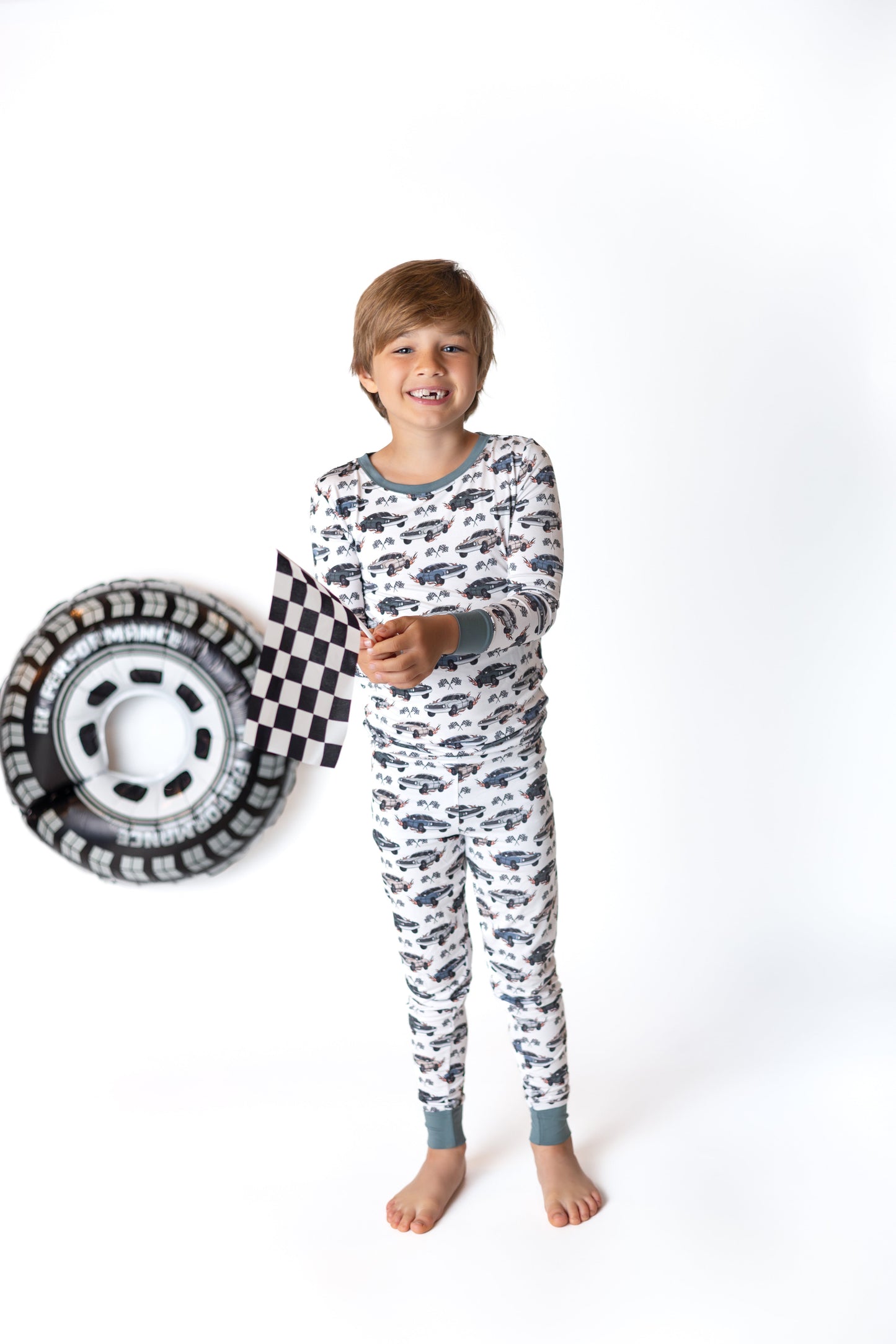 Blazin' Cars | Two Piece Pajama Set