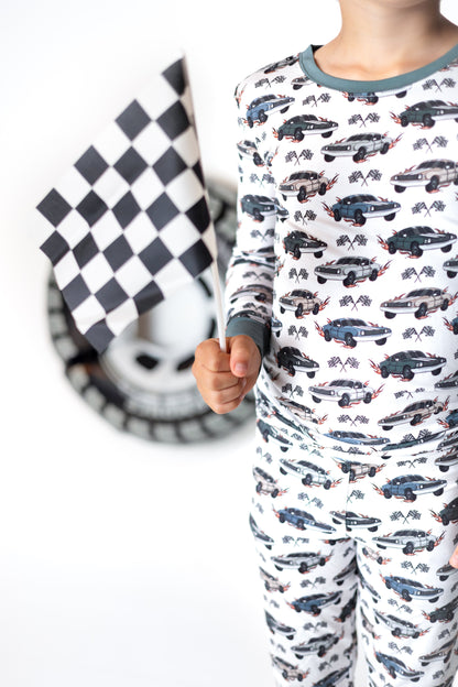 Blazin' Cars | Two Piece Pajama Set
