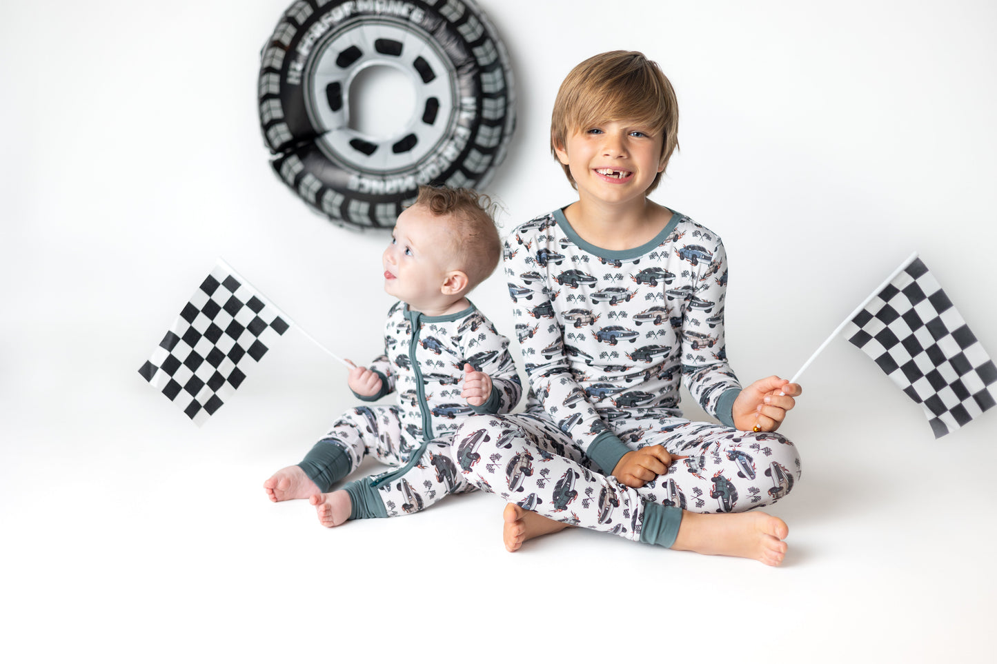 Blazin' Cars | Two Piece Pajama Set