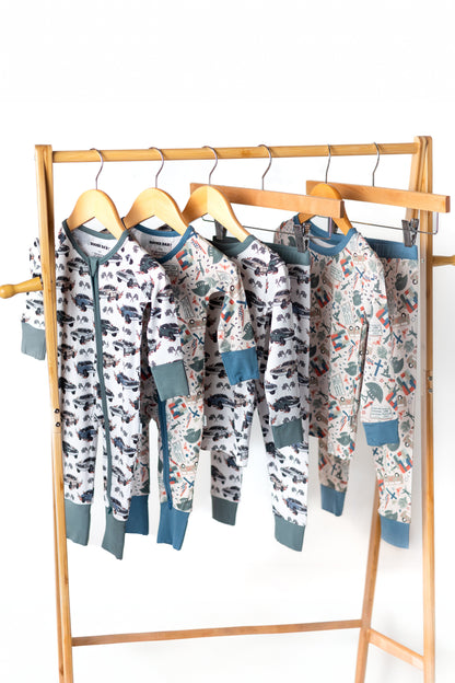 Blazin' Cars | Two Piece Pajama Set