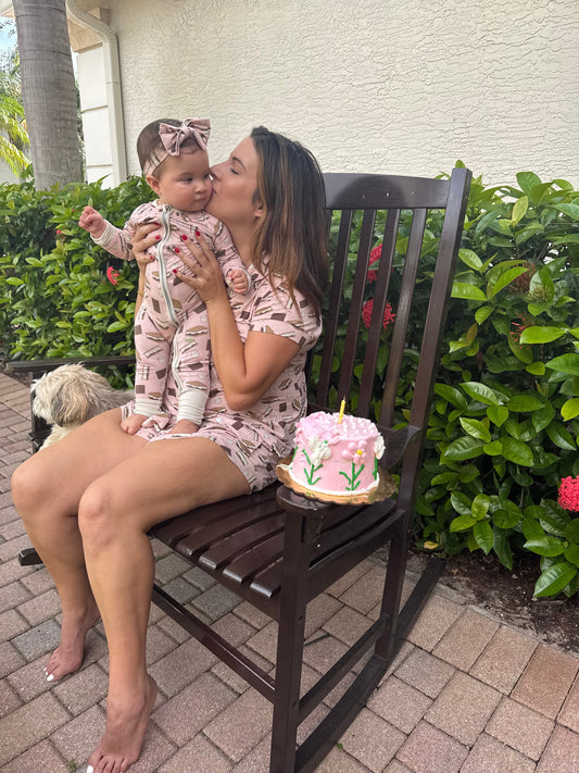 S'more to Love (Women's Short Sleeve PJ) - Pink