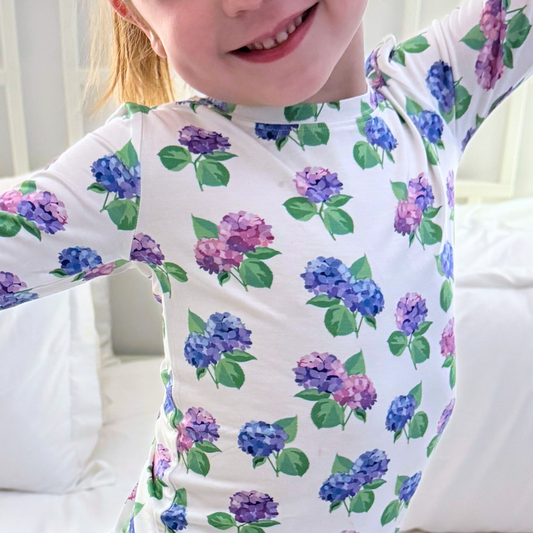 Cape Cod Hydrangea Two-Piece Set