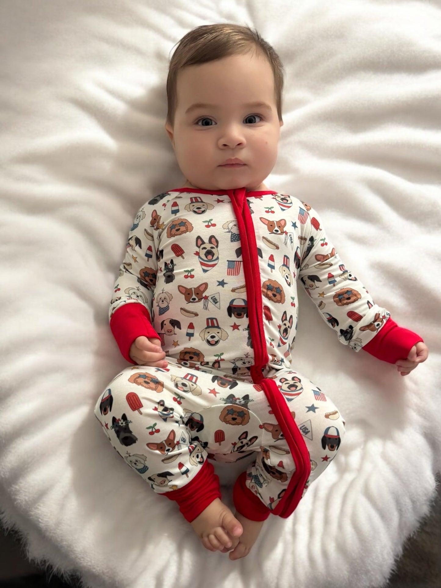 Freedom Dogs (Convertible Zip Footies)